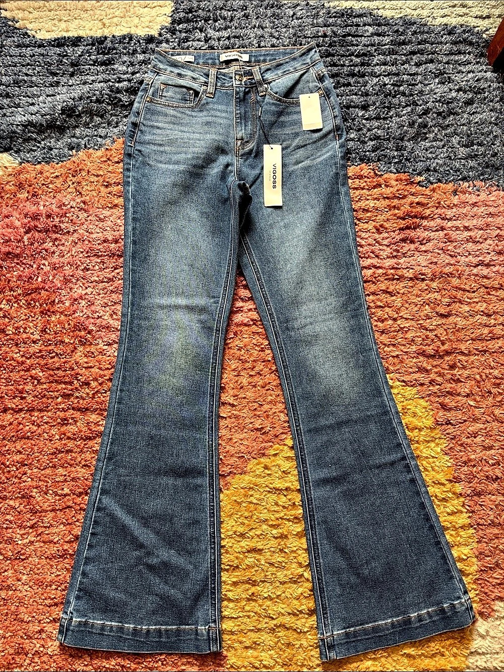 Vigoss High Rise Flare Jeans NWT Size 25